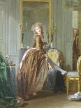 Elegant Woman at Her Toilette-Michael Garnier-Giclee Print