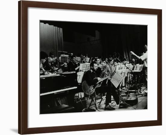 Michael Garrick Conducting an Orchestra at Berkhamsted Civic Centre, 1985-Denis Williams-Framed Photographic Print