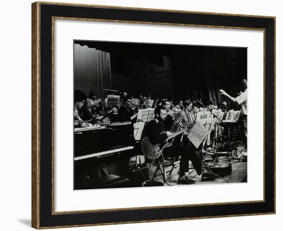 Michael Garrick Conducting an Orchestra at Berkhamsted Civic Centre, 1985-Denis Williams-Framed Photographic Print