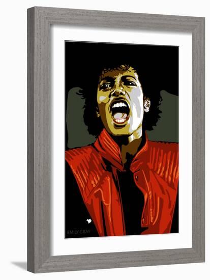 Michael Jackson - Thiller-Emily Gray-Framed Giclee Print