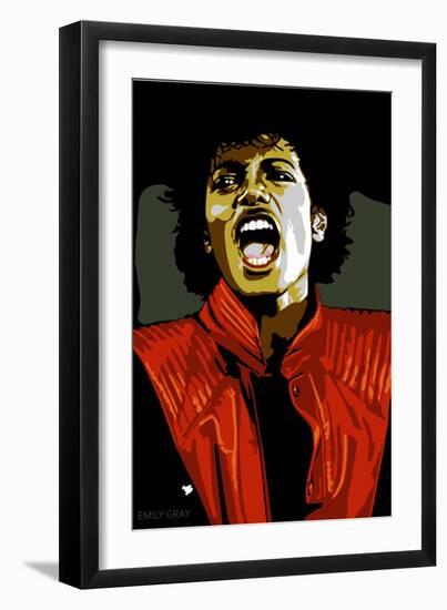 Michael Jackson - Thiller-Emily Gray-Framed Giclee Print