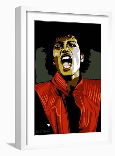 Michael Jackson - Thiller-Emily Gray-Framed Giclee Print