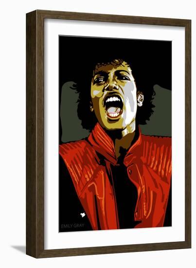 Michael Jackson - Thriller-Emily Gray-Framed Giclee Print