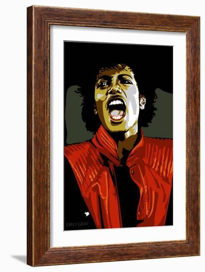 Michael Jackson - Thriller-Emily Gray-Framed Giclee Print