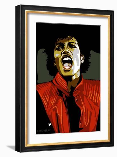 Michael Jackson - Thriller-Emily Gray-Framed Giclee Print