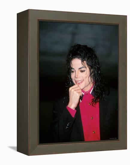 Michael Jackson-null-Framed Premier Image Canvas