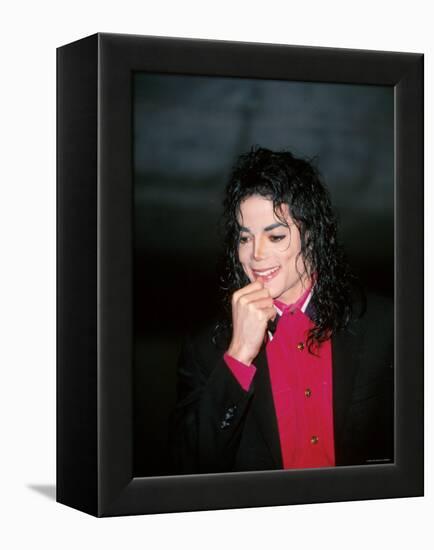 Michael Jackson-null-Framed Premier Image Canvas