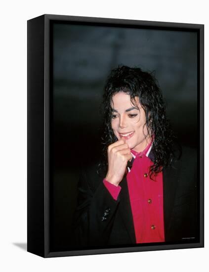 Michael Jackson-null-Framed Premier Image Canvas