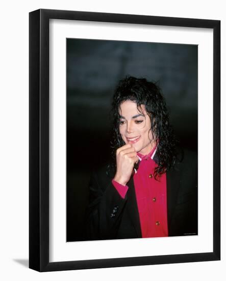 Michael Jackson-null-Framed Premium Photographic Print