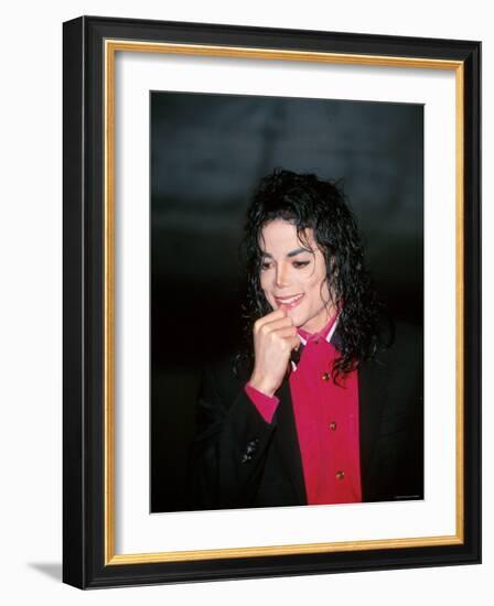 Michael Jackson-null-Framed Premium Photographic Print