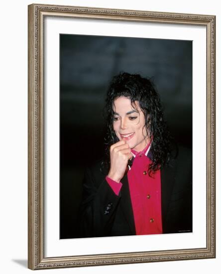 Michael Jackson-null-Framed Premium Photographic Print