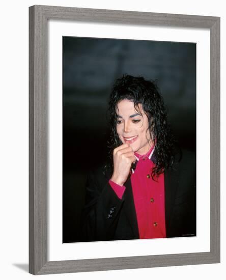 Michael Jackson-null-Framed Premium Photographic Print