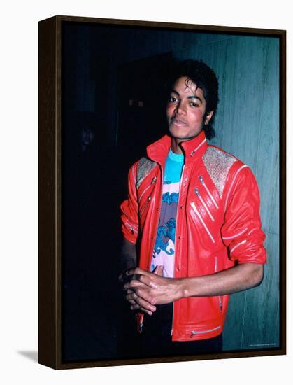 Michael Jackson-John Paschal-Framed Premier Image Canvas