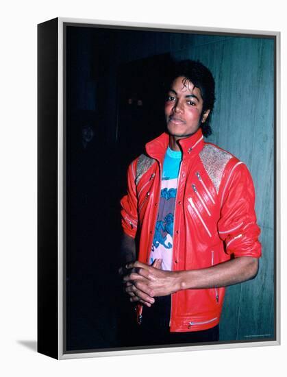 Michael Jackson-John Paschal-Framed Premier Image Canvas