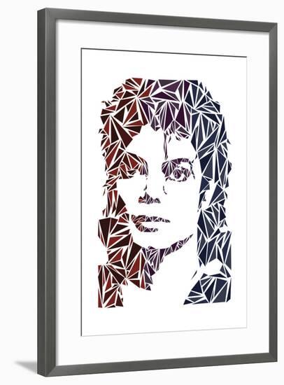 Michael Jackson-Cristian Mielu-Framed Premium Giclee Print