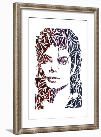 Michael Jackson-Cristian Mielu-Framed Art Print