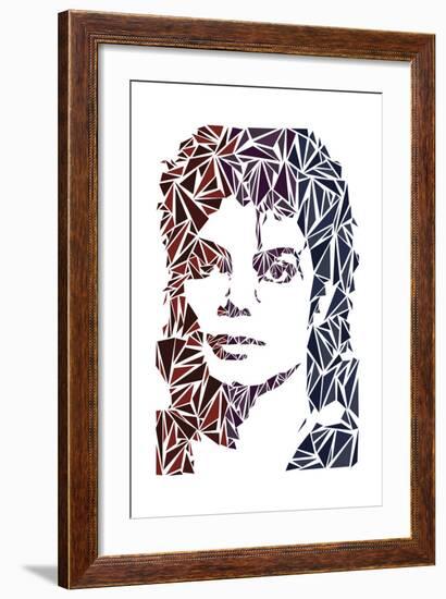 Michael Jackson-Cristian Mielu-Framed Art Print