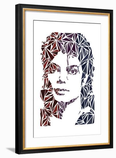 Michael Jackson-Cristian Mielu-Framed Art Print