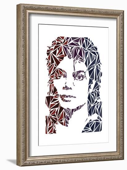 Michael Jackson-Cristian Mielu-Framed Art Print