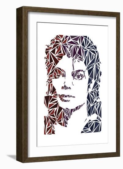 Michael Jackson-Cristian Mielu-Framed Art Print