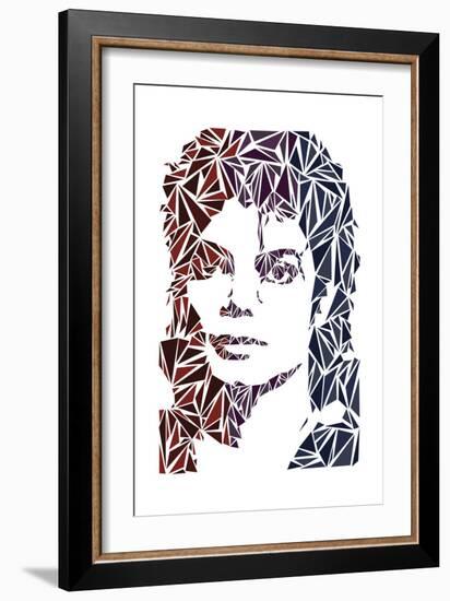 Michael Jackson-Cristian Mielu-Framed Art Print