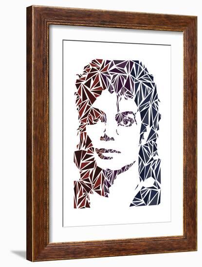 Michael Jackson-Cristian Mielu-Framed Premium Giclee Print