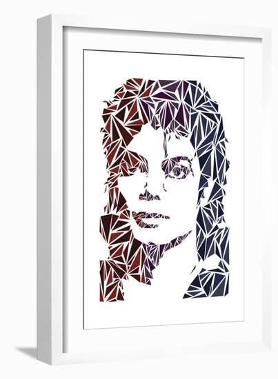 Michael Jackson-Cristian Mielu-Framed Premium Giclee Print