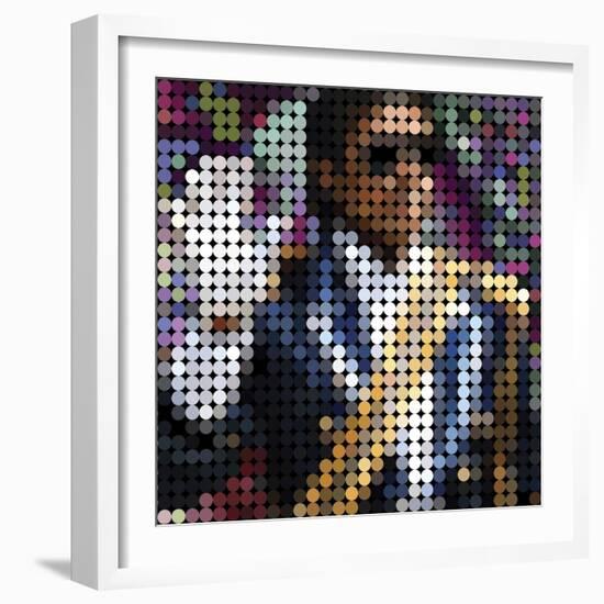 Michael Jackson-Yoni Alter-Framed Giclee Print