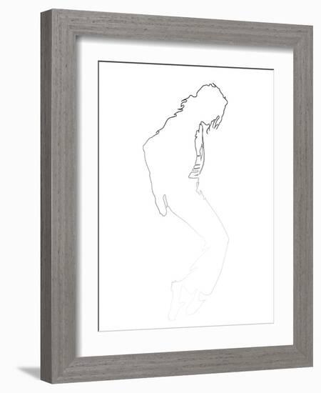 Michael Jackson-Logan Huxley-Framed Premium Giclee Print