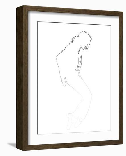 Michael Jackson-Logan Huxley-Framed Premium Giclee Print