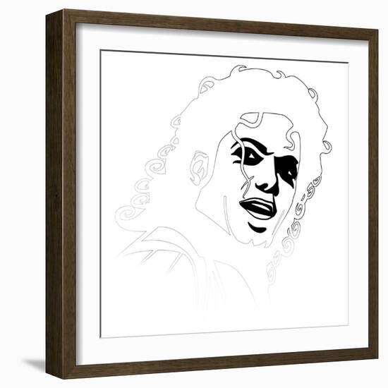 Michael Jackson-Logan Huxley-Framed Premium Giclee Print