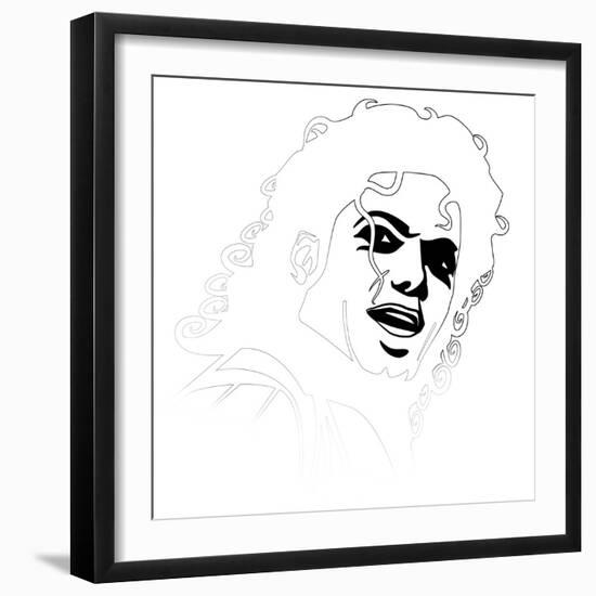 Michael Jackson-Logan Huxley-Framed Premium Giclee Print