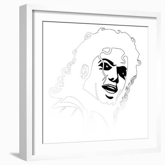 Michael Jackson-Logan Huxley-Framed Premium Giclee Print