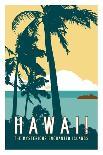 Hawaii Travel Poster-Michael Jon Watt-Giclee Print