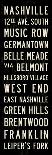 Nashville Transit Sign-Michael Jon Watt-Giclee Print