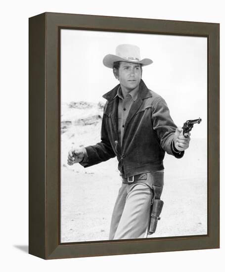 Michael Landon - Bonanza-null-Framed Stretched Canvas