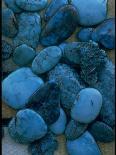 Turquoise Jewelry on Pile of Turquoise Stones Used by Native Americans in Manufacture of Jewelry-Michael Mauney-Photographic Print