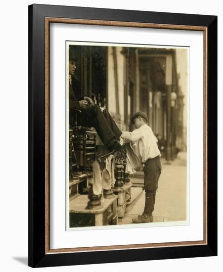 Michael Mero-Lewis Wickes Hine-Framed Photographic Print