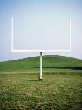 Goal Post in Field-Michael Prince-Photographic Print