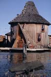 Door to a Floating Home Built from a Redwood Water Tank, Sausalito, CA, 1971-Michael Rougier-Mounted Photographic Print