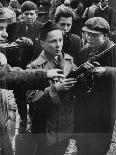Budapest Boys Carrying Rifles to Fight with Hungarian Freedom Fighters Against Soviet-Backed Regime-Michael Rougier-Photographic Print