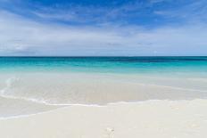 World famous white sand on Grace Bay beach, Providenciales, Turks and Caicos, Caribbean-Michael Runkel-Photographic Print