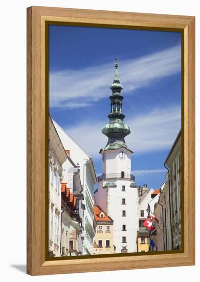 Michael's Gate, Bratislava, Slovakia, Europe-Ian Trower-Framed Premier Image Canvas