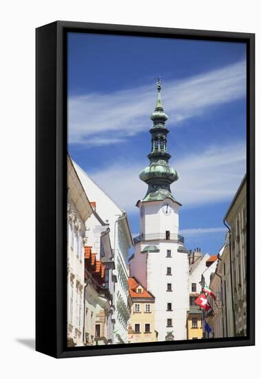 Michael's Gate, Bratislava, Slovakia, Europe-Ian Trower-Framed Premier Image Canvas