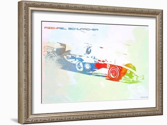 Michael Schumacher-NaxArt-Framed Art Print