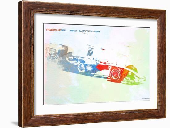 Michael Schumacher-NaxArt-Framed Art Print