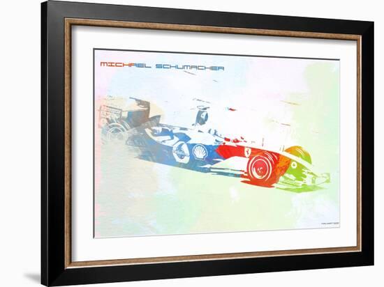 Michael Schumacher-NaxArt-Framed Art Print