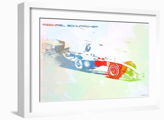 Michael Schumacher-NaxArt-Framed Art Print