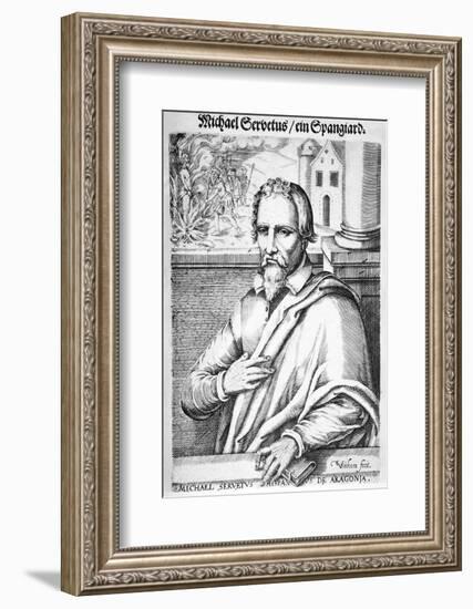 Michael Servetus, Spanish Physician-Science Photo Library-Framed Photographic Print