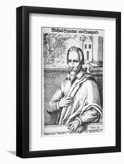 Michael Servetus, Spanish Physician-Science Photo Library-Framed Photographic Print